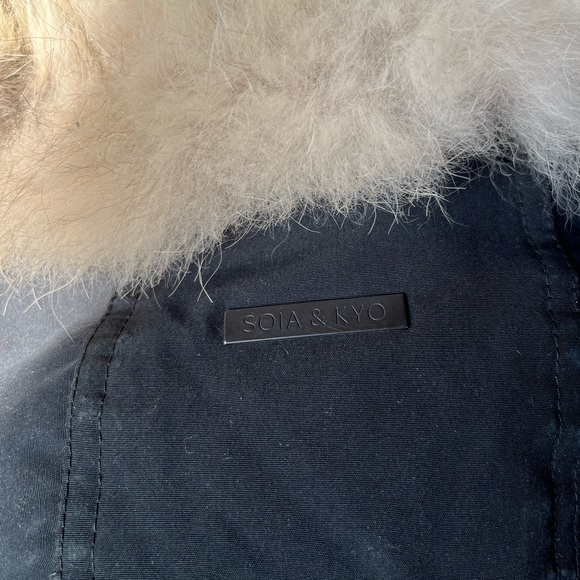 Black SOIA & KYO Parka - Picture 1 of 7